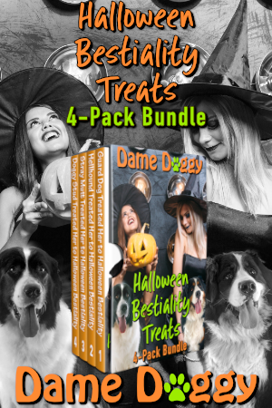 Halloween Bestiality Treats 4-Pack Bundle