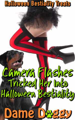 Camera Flashes Tricked Her Into Halloween Bestiality