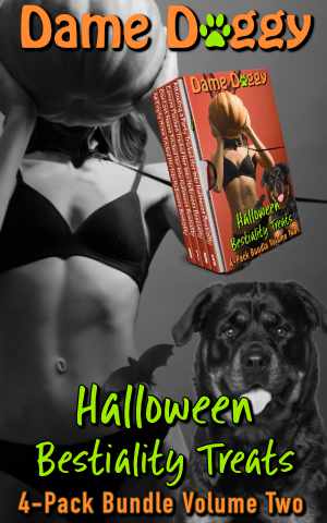Halloween Bestiality Treats 4-Pack Bundle Volume Two